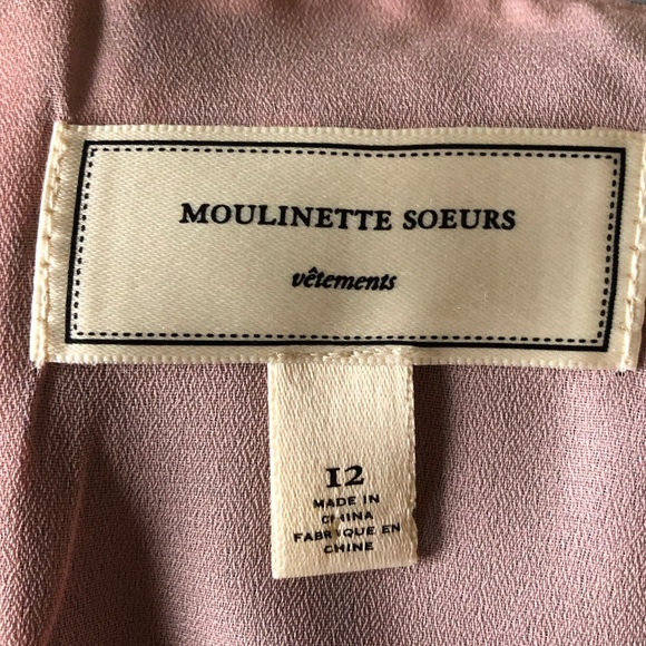 Anthropologie Moulinette Soeurs Verdant Floral 100% Silk Dress - Picture 14 of 16